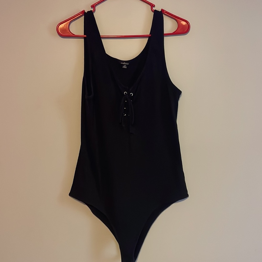 Black Tanktop Bodysuit